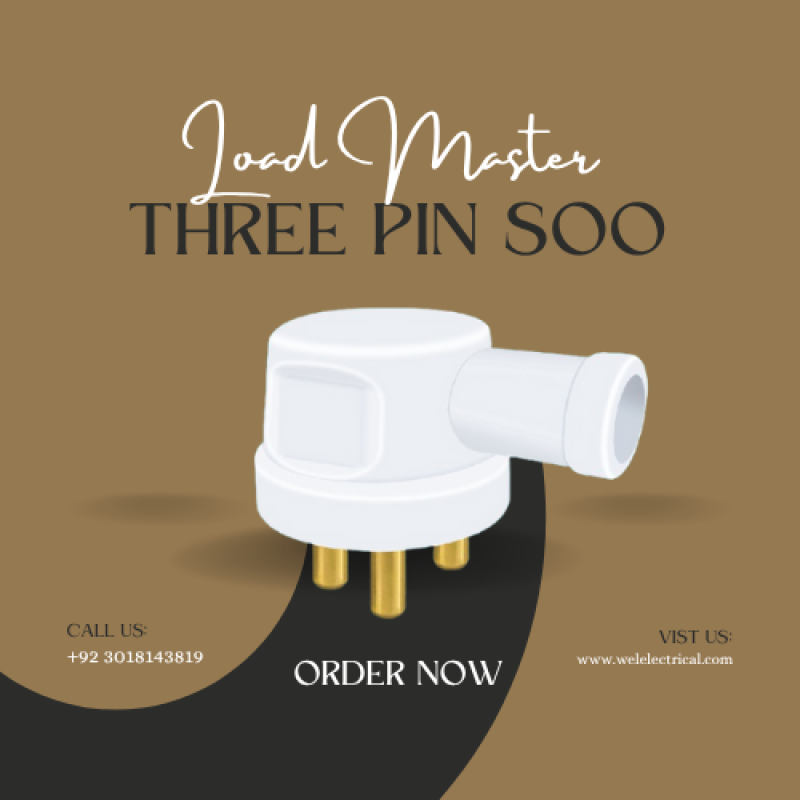 Load Master Three Pin Shoo Porcelain Based