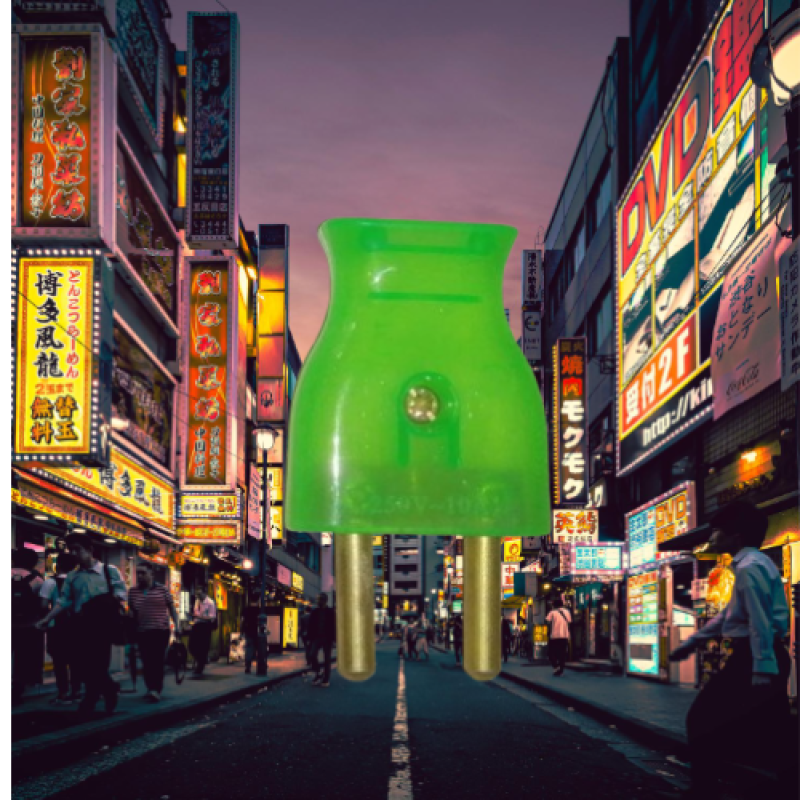 Two Pin Shoo (A) Fish ( Silver Pins)