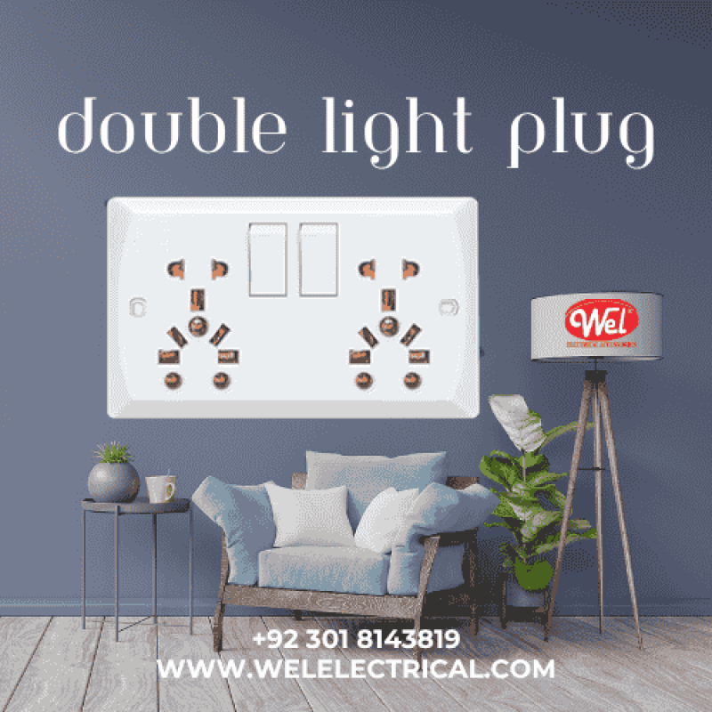Double Light Plug 9 In 1